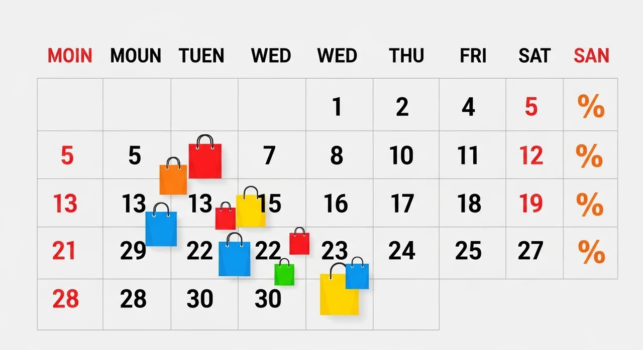국내 주요 쇼핑몰별 대표 할인 행사 일정