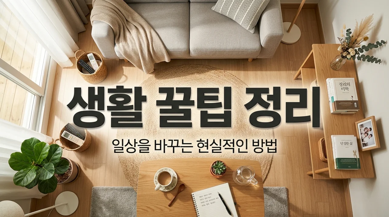 일상을 바꾸는 현실적인 생활 꿀팁 정리: 삶의 질을 높이는 7가지 비결