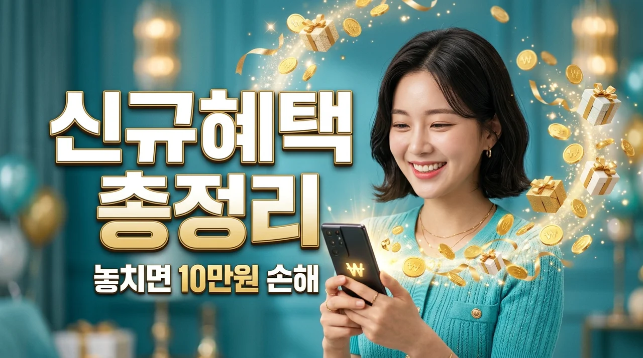 신규회원 이벤트 혜택 모음! 가입만 해도 돈 버는 역대급 리워드 TOP 5