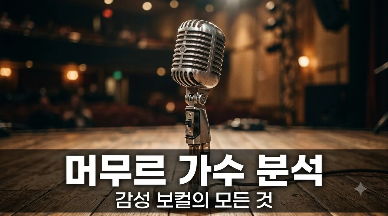 머무르 가수 프로필 및 노래 추천 감성을 자극하는 보컬의 매력