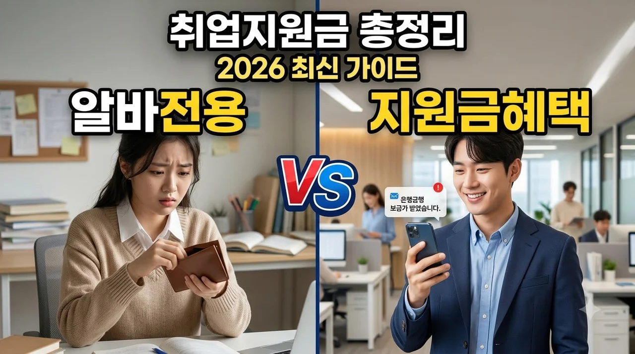 취업 지원금 혜택 총정리: 2026년 현실 가이드 및 신청 방법